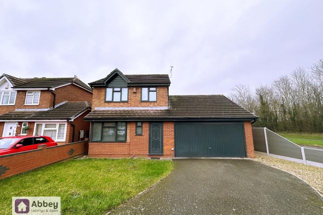Thumbnail Detached house for sale in Threadgold Close, Leicester