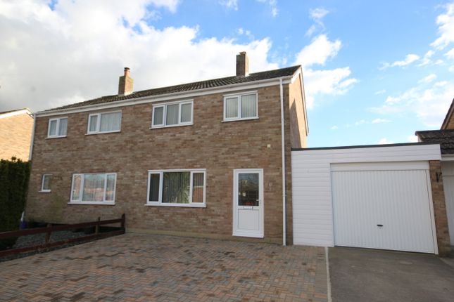 Semi-detached house for sale in Woodland Avenue, Westonzoyland, Bridgwater