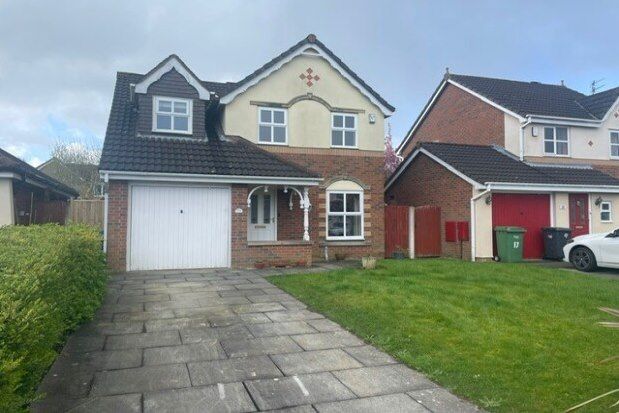 Thumbnail Detached house to rent in Widdale Close, Warrington