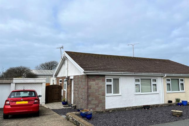 Thumbnail Semi-detached bungalow for sale in Maes Dyfed, St. Davids, Haverfordwest