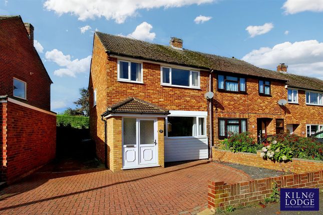 Thumbnail End terrace house for sale in Whitethorn Gardens, Chelmsford