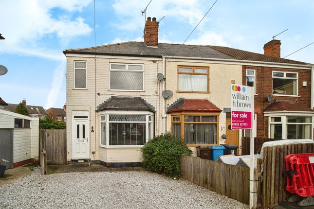 Thumbnail End terrace house for sale in Alston Avenue, Hull