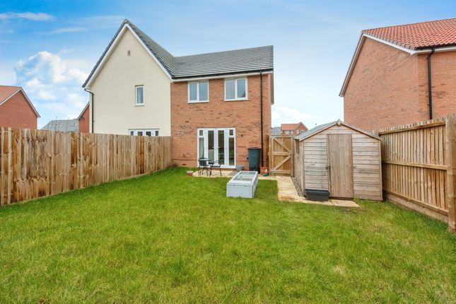 Semi-detached house for sale in Golding Way, Stowmarket