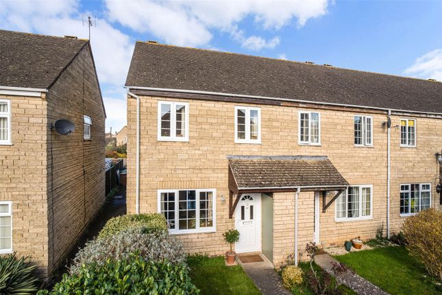Thumbnail End terrace house for sale in Averill Close, Broadway, Worcestershire