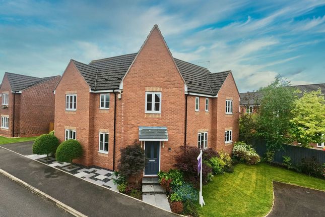 Thumbnail Detached house for sale in Railway Close, Pipe Gate