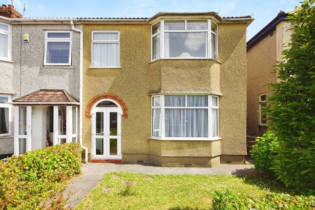 Thumbnail End terrace house for sale in Elm Road, Kingswood, Bristol, Gloucestershire