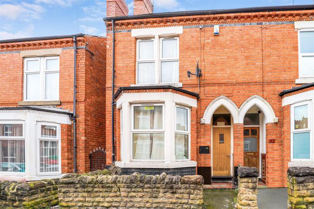 Thumbnail End terrace house for sale in Exeter Road, Forest Fields, Nottinghamshire