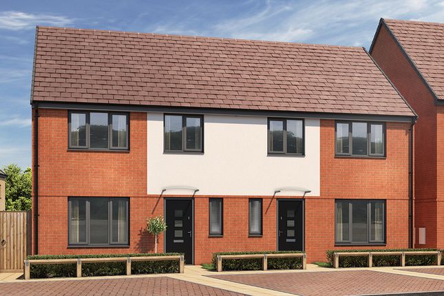 Thumbnail Semi-detached house for sale in "The Rothway" at Arkwright Way, Peterborough