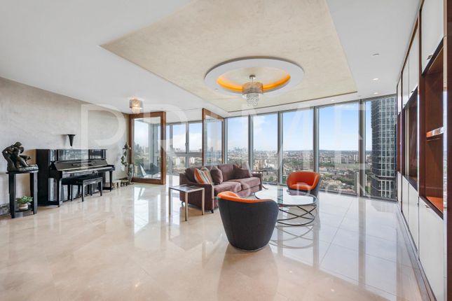 3-bed flat on 30, The Tower, One St George Wharf, £2,750,000