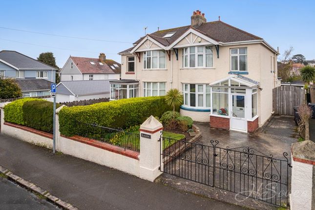 Thumbnail Semi-detached house for sale in Aveland Road, Torquay