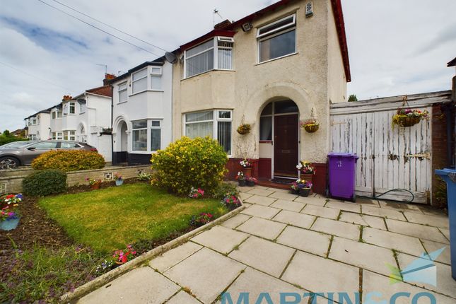 Semi-detached house for sale in Shirley Road, Allerton, Liverpool L19