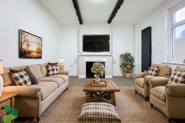 Virtually Staged Living Room
