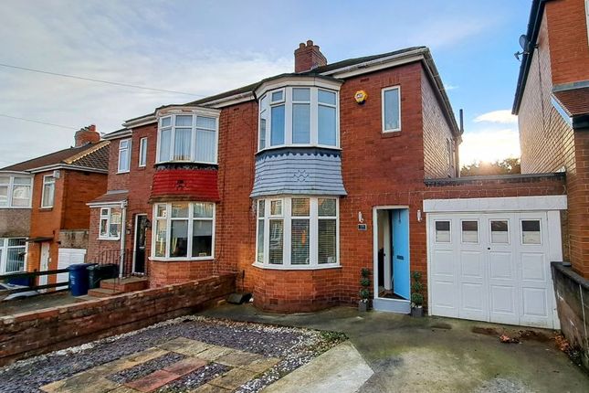 Thumbnail Semi-detached house for sale in Turret Road, Denton Burn, Newcastle Upon Tyne