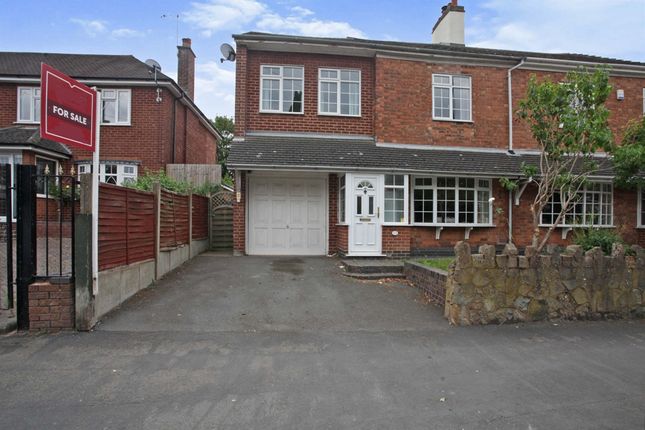 Thumbnail Semi-detached house for sale in Lutterworth Road, Nuneaton