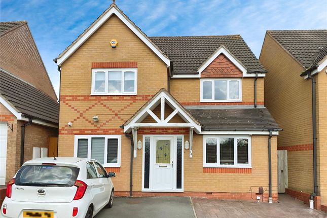 Thumbnail Detached house for sale in Sherard Way, Thorpe Astley, Braunstone, Leicester