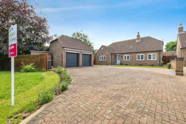 Thumbnail Detached bungalow for sale in Paddock Lane, Metheringham, Lincoln