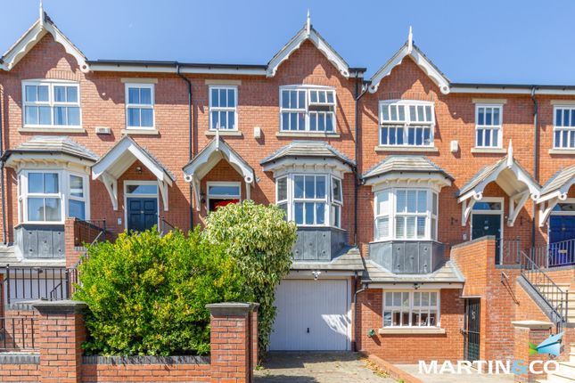 Thumbnail Town house for sale in Rose Road, Harborne