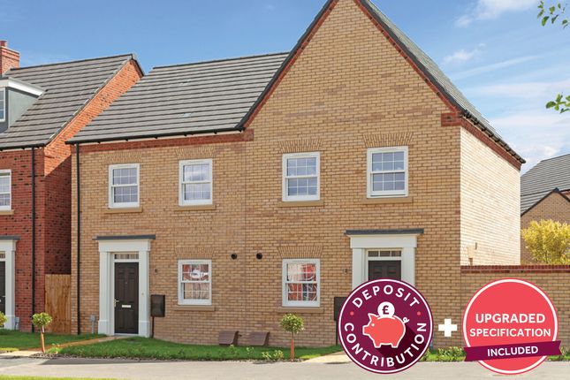 Terraced house for sale in "The Eveleigh" at Grange Lane, Littleport, Ely