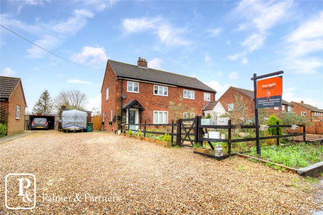 Semi-detached house for sale in Lower Green, Wakes Colne, Colchester, Essex