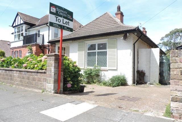 Thumbnail Detached bungalow to rent in Portland Villas, Hove