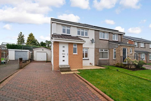 Semi-detached house for sale in Thrums Avenue, Bishopbriggs, Glasgow, East Dunbartonshire