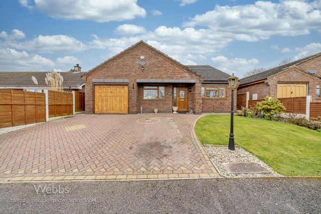 Thumbnail Detached bungalow for sale in Millpool Road, Hednesford, Cannock