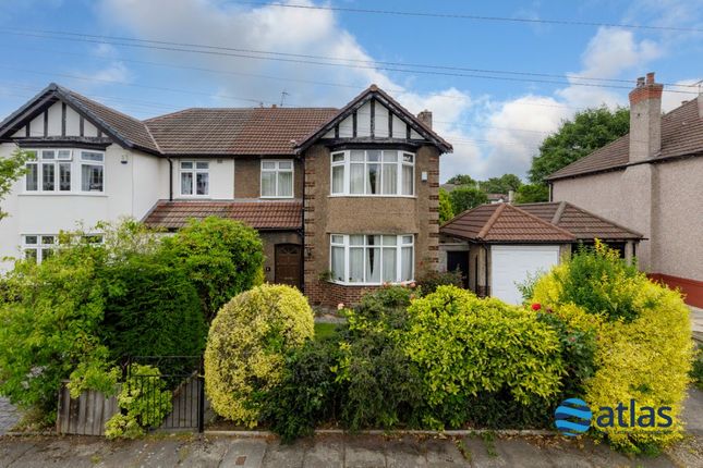 Thumbnail Semi-detached house for sale in Gwydrin Road, Mossley Hill