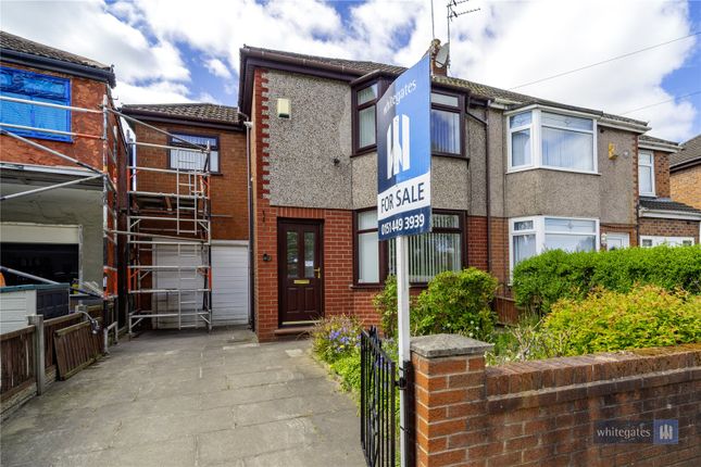 Thumbnail Semi-detached house for sale in Cumber Lane, Whiston, Prescot, Merseyside
