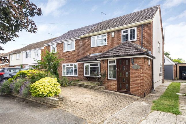 Thumbnail Semi-detached house for sale in Meadow Way, Old Windsor, Windsor, Berkshire