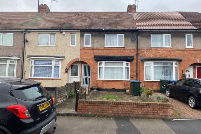 3 bed terraced house to rent in Telfer Road, Coventry CV6
