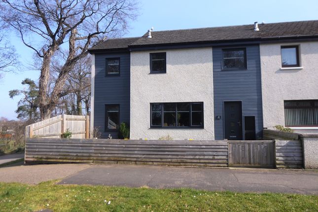 Thumbnail End terrace house for sale in Kintail Grove, Forres