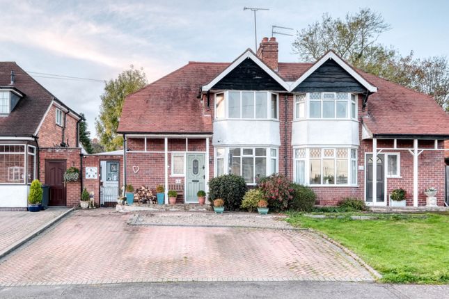 Thumbnail Semi-detached house for sale in The Meadway, Redditch