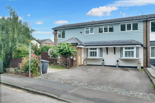 Thumbnail End terrace house for sale in Vellacotts, Broomfield, Chelmsford