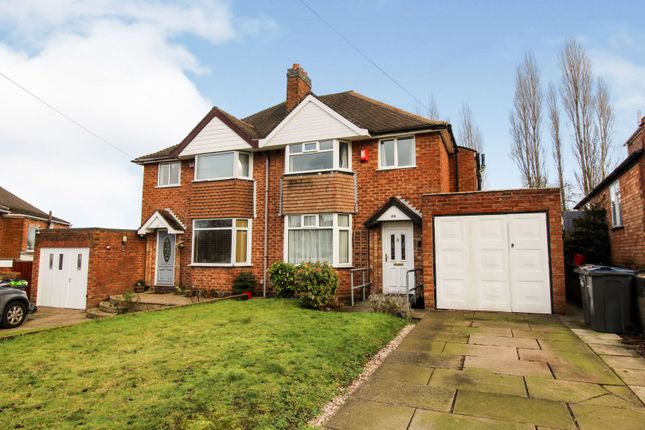 Thumbnail Semi-detached house for sale in Hollyhurst Road, Sutton Coldfield