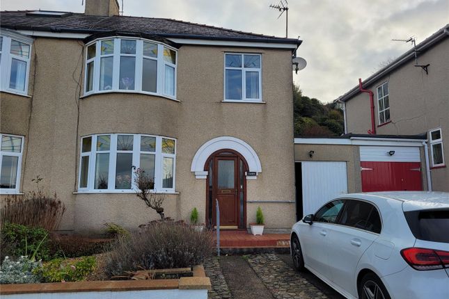Thumbnail Semi-detached house for sale in Bangor Road, Caernarfon, Gwynedd