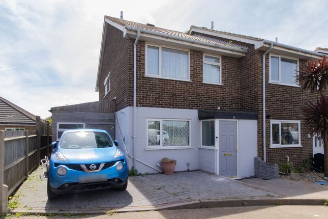 Thumbnail End terrace house for sale in St. Francis Close, Margate