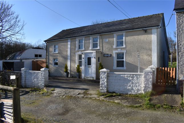 Thumbnail Detached house for sale in Cwrtnewydd, Llanybydder, Sir Ceredigion