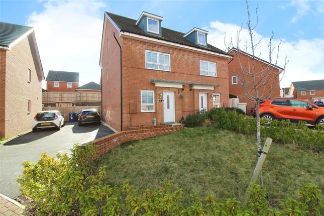Semi-detached house for sale in Jupiter Mews, Mansfield, Nottinghamshire