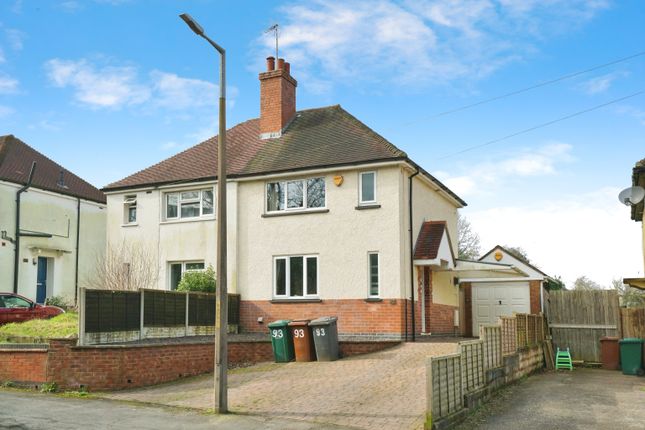 Semi-detached house for sale in Hillside Road, Linton, Swadlincote, Derbyshire