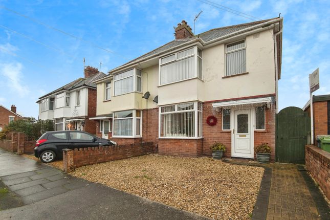 Thumbnail Semi-detached house for sale in Ashwood Road, Exeter, Devon