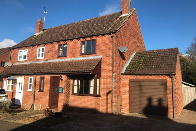 Semi-detached house to rent in Olivia Close, Fakenham