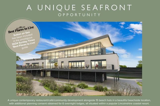 Thumbnail Restaurant/cafe to let in Unique Seafront Opportunity, High Street, Sutton-On-Sea, Mablethorpe, Lincolnshire