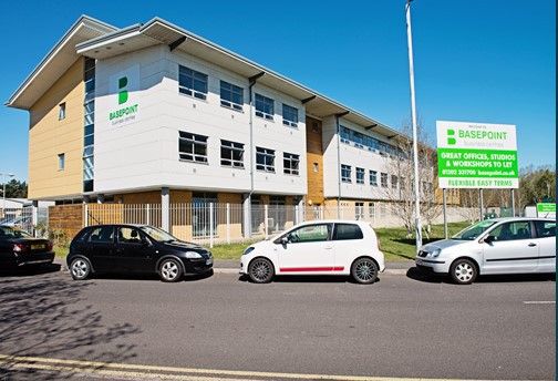 Office to let in Unit 36 Basepoint Business Centre, Bournemouth International Airport, Aviation Park West, Hurn, Christchurch, Dorset