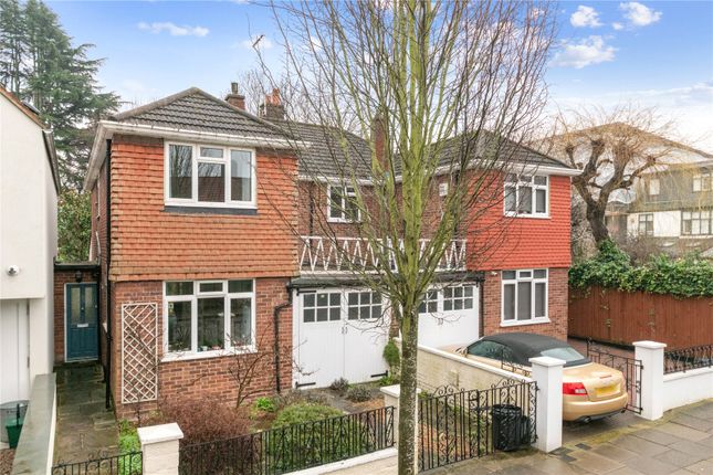 Thumbnail Semi-detached house for sale in Boileau Road, Barnes, London