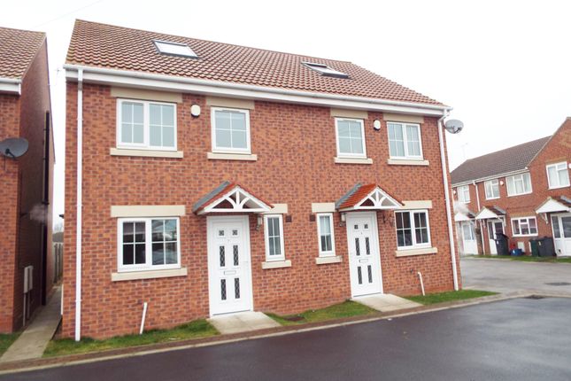Semi-detached house for sale in Glaisedale Court, Laughton Common, Dinnington, Sheffield