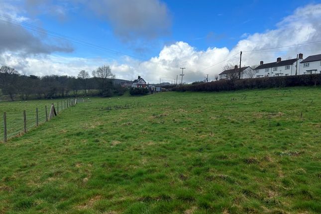 Land for sale in Land At Llys Cynon, Tregynon, Newtown