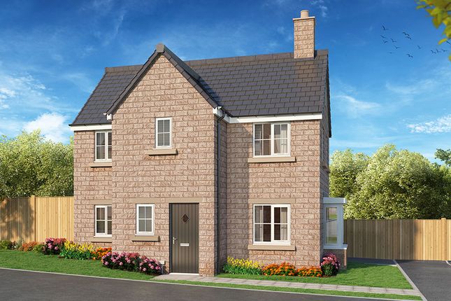 Thumbnail Semi-detached house for sale in "The Crimson" at Church Meadow, Buxton