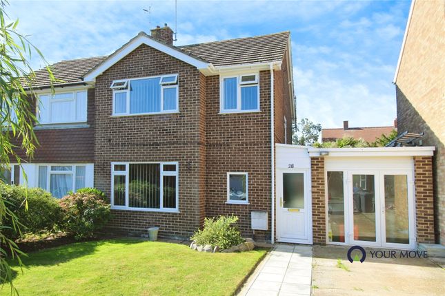 Thumbnail Semi-detached house for sale in The Thatchings, Polegate, East Sussex