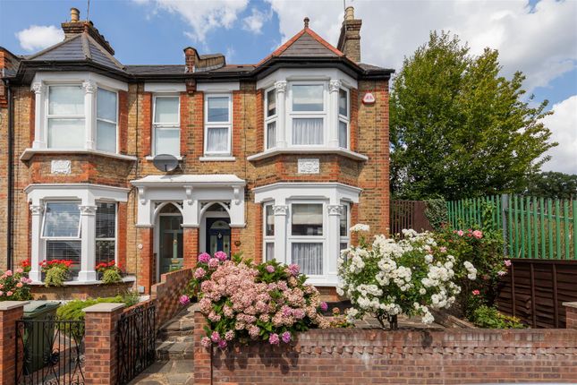 Thumbnail End terrace house for sale in Silverdale Road, London