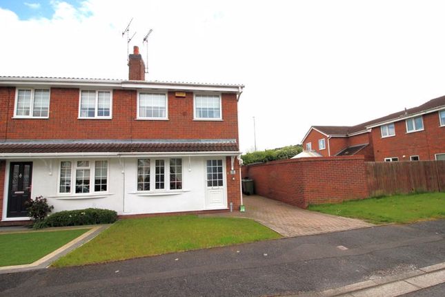 Semi-detached house for sale in The Heathers, Boughton, Newark